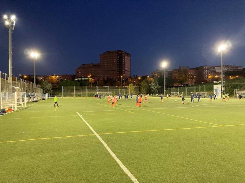 campos futbol hortaleza1 - Campo de futbol A.D. Sporting de Hortaleza.