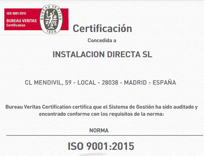 iso9001 - Renovación ISO 9001:2015